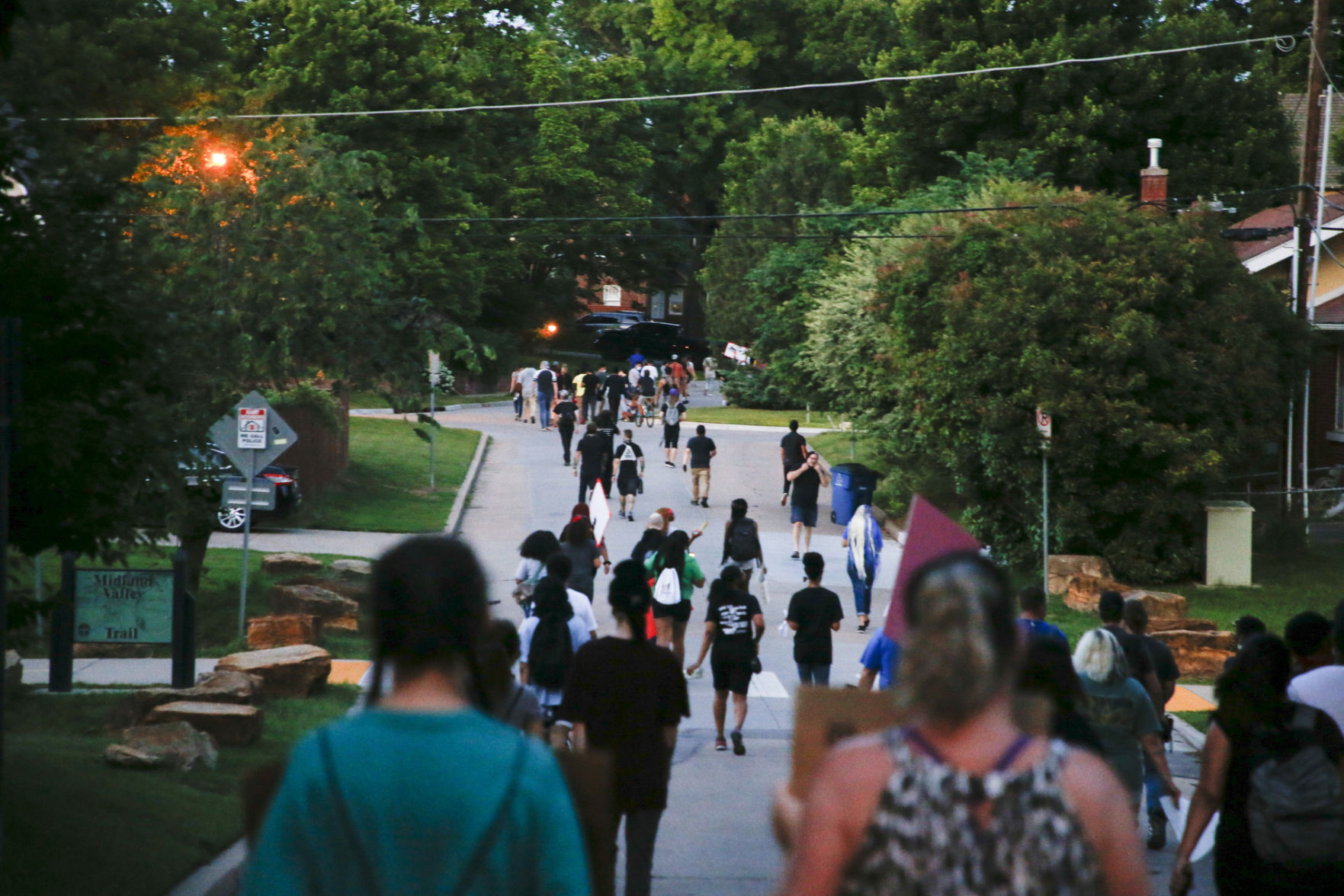 Protest March I-244